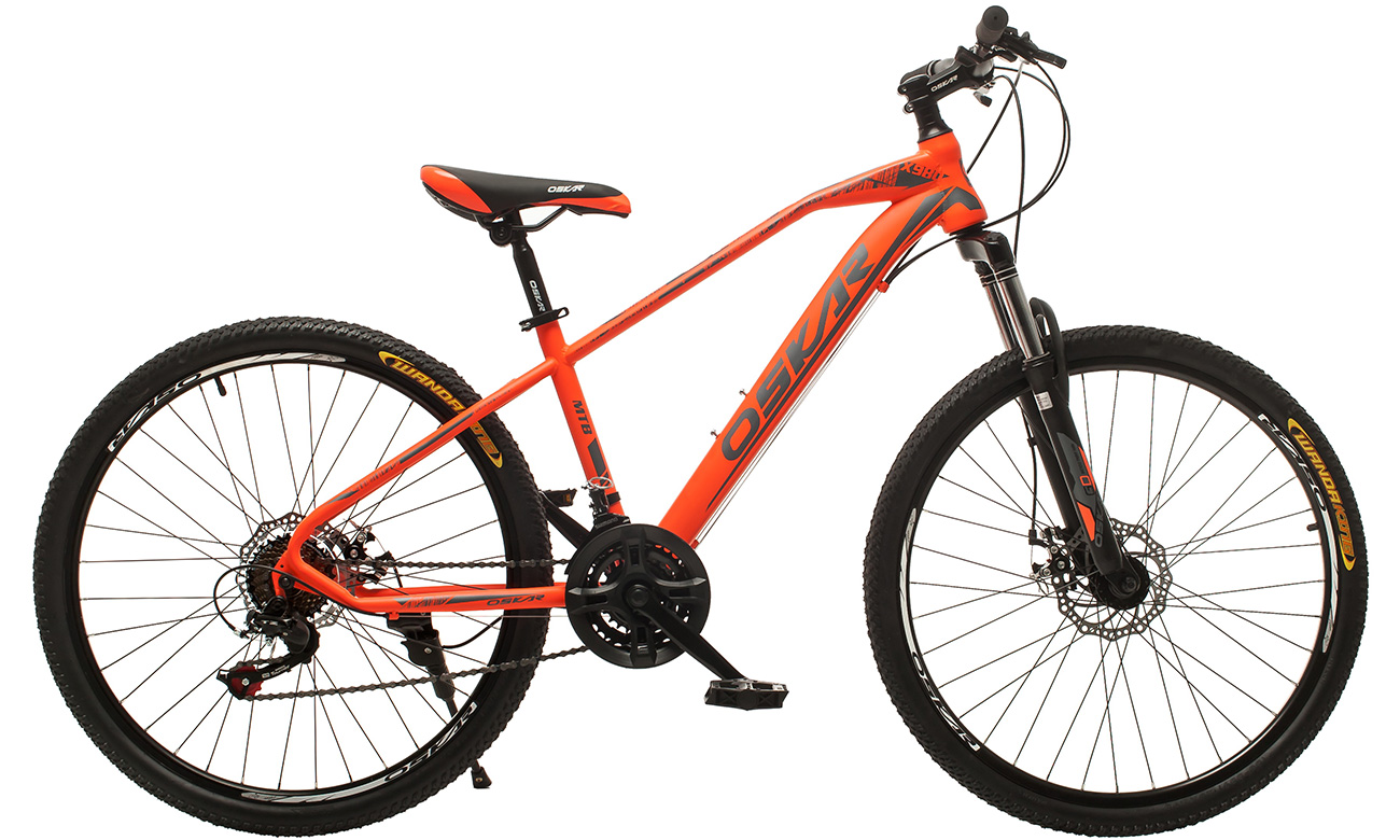 Фотография Велосипед Oskar X980 26" 2021, размер S, Оранжевый